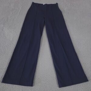 Ripley Rader Pants Womens Size 1 Navy Wide Leg Ponte Knit High Rise Side Zip